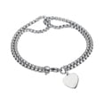 thumbnail image 1 of Chain Bracelet for Women Men, Stainless Steel Bracelets, Minimalist Chain Jewelry, Fashion Accessories, Gift for Mom, Wife, Valentine's Day, 1 of 5