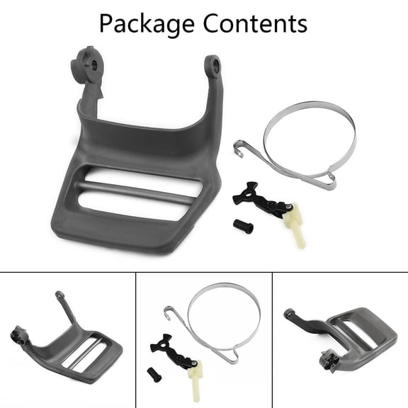 Chain Brake Handle Guard Band Joint Clutch Cover Buffer Kit For 357XP 359 357 Chainsaw 537159302 Chainsaw Replace Part