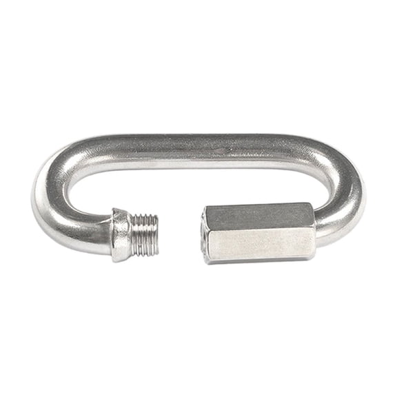 Chain Connector Metal Chain Lock Hook Heavy Duty Threaded Chain Clamp Rotating Oval D Shaped Keychain Suitable For Swings And Camping Computer Software 8 Bit Console Cmcf920b Complete Screwdriver Set