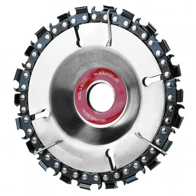 Chain Disc Angle Grinder Parts Wood Carving Disc Chain, Woodworking Chain Plate, Bending Work Other Related Work Removing Small Tree Stumps For Carving