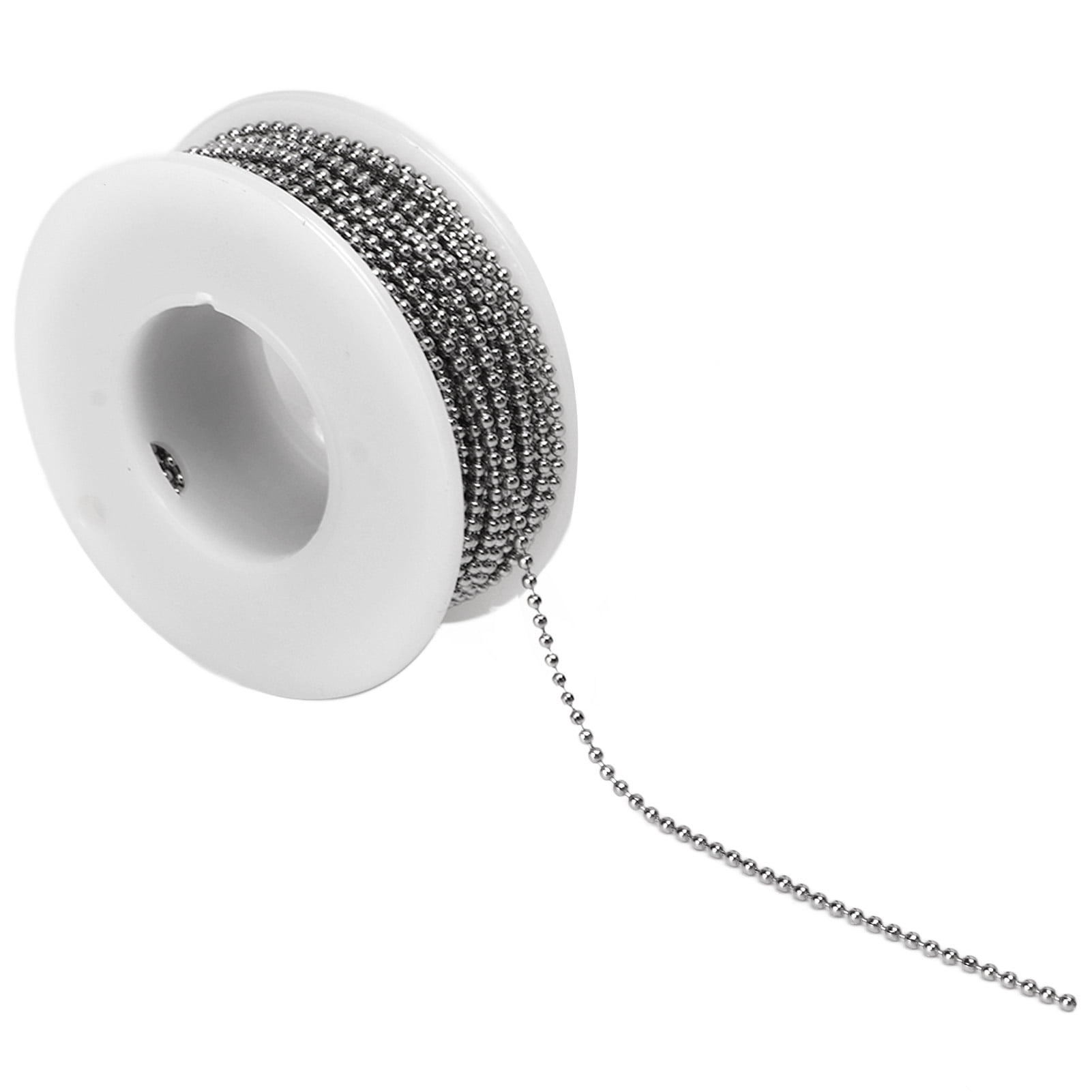 Chain, Easy To Store Cuttable Bead Link Chain 304 Stainless Steel For ...