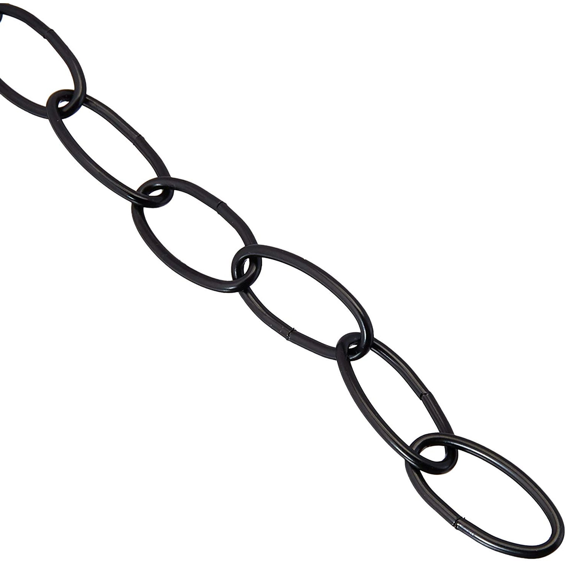 Chain Extension for Hanging Baskets, Planters, Powder Black, 36 Inches  Long, Strong Hold