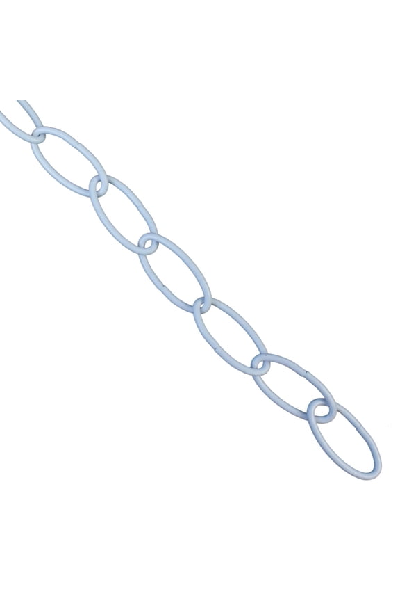 Chain Extension for Hanging Baskets, Planters, Powder White, 36 Inches Long, Strong Hold