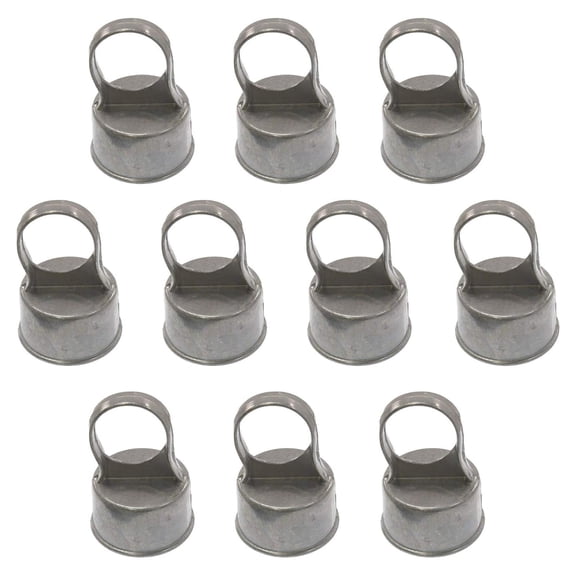 Chain Fence Loop | Eye Top Rail | 2 1/2" (Fits 2 3/8" OD) x 1 5/8" (Fits 1 5/8" OD) Pack of 10