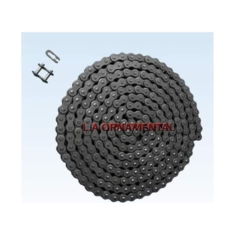 Chain For Sliding Rolling Gate Opener, 10 Feet Steel Chain Section With