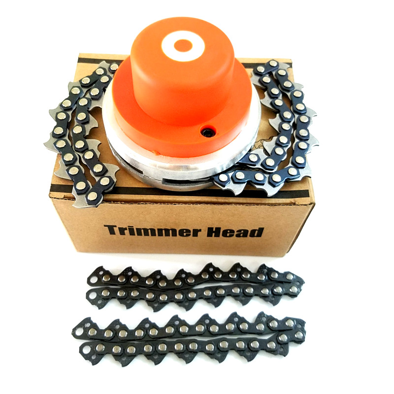 Chain Grass Trimmer Head Lawn Mower Chain Brushcutter for Garden Lawn