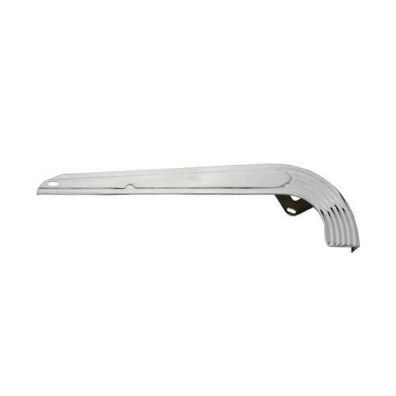 Chain Guard 16" W/Line Chrome. bicycle part, bike part, lowrider chain guard