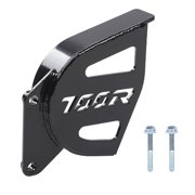 CROSSDESIGN Chain Guide Sprocket Cover Guard Black Fit for Yamaha Raptor 700/700R 2006-2020
