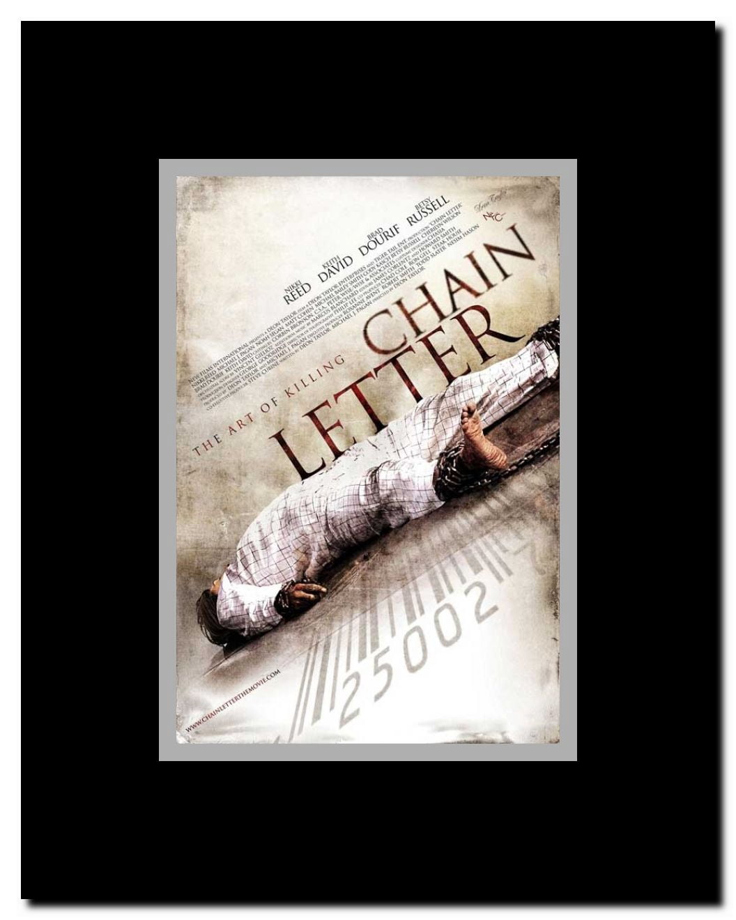 Chain Letter Framed Movie Poster