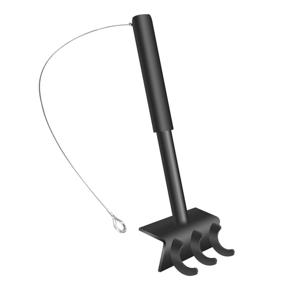 Chain Link Fence Heavy Duty Top Rail Fabric Hanging Tool, with Anti Slip Handle Including Connection Hook,15.7 Inch Chain Link Fence Tools, Fit for Fixing Fences on Farms, Pastures, Garden Barriers