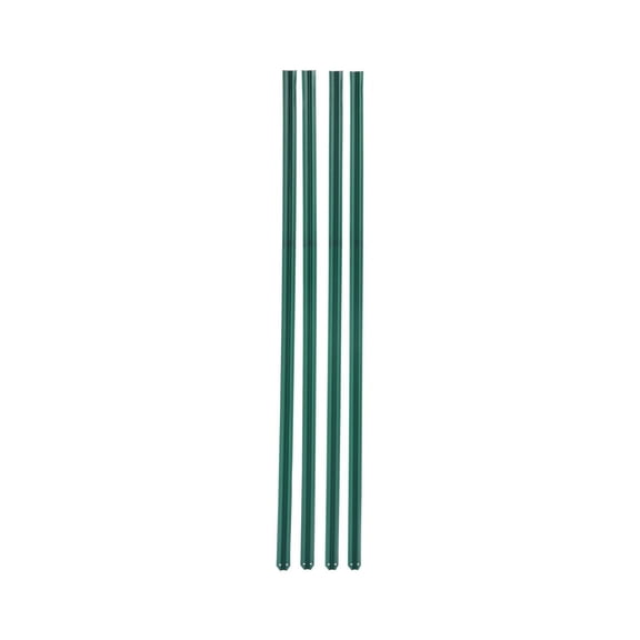 Chain Link Fence Privacy Slats - 4ft High - HDPE Bottom Lock - Garden, Farm, Sports Field - Green (82 Slats + 3 Channels)