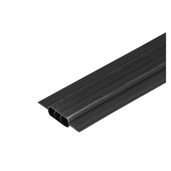 Chain Link Fence Privacy Slats - 6ft High, Black HDPE - Bottom Locking - Garden & Farm - 10ft Coverage