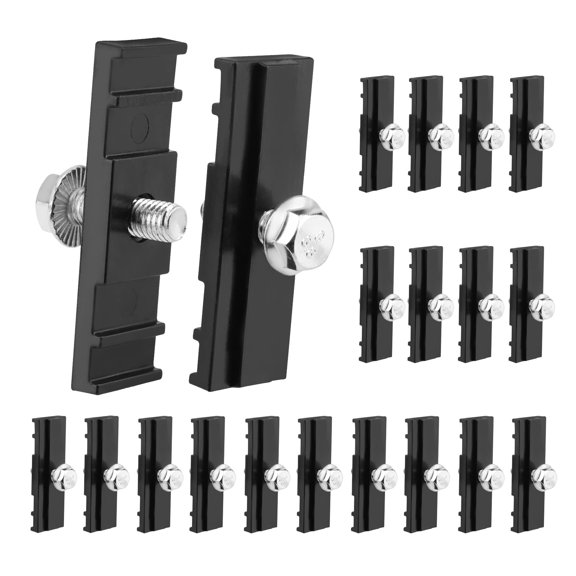 Chain Link Fence Sign Mounts Brackets 20PCS Hardware Fasteners