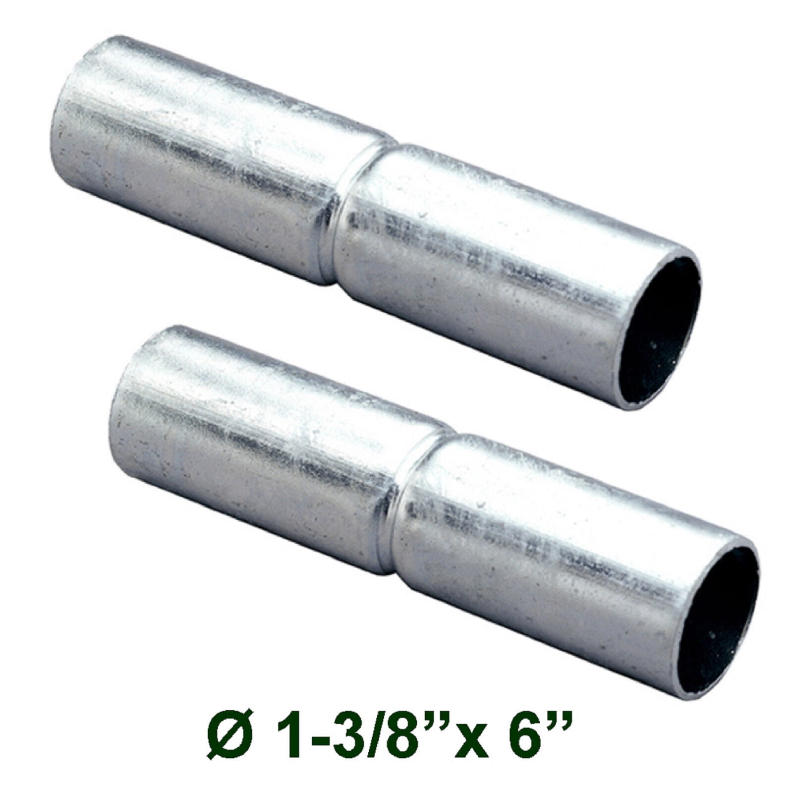 Chain Link Fence Top Rail Sleeve 13/8" X 6" Chain Link Fence Hardware