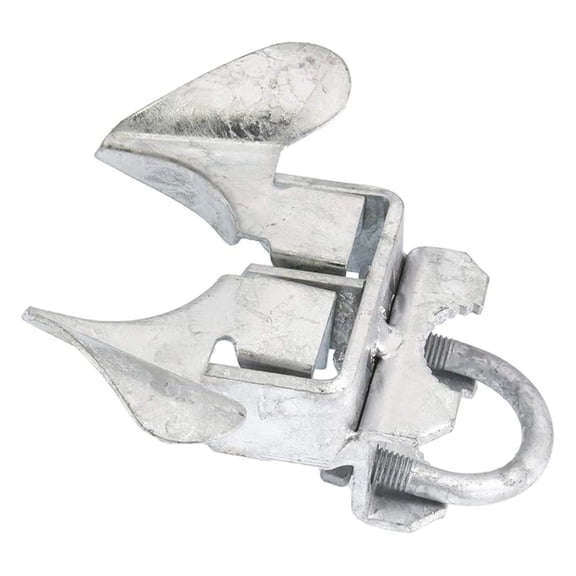 Chain Link Gate Latch 1 3/8" x 2 1/2" | Heavy Duty Gate Latch | Galvanized Steel Gate Lock | Fence Gate Hardware | Security Gate Closure