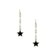 thumbnail image 1 of Chain Link Marble Star Earring White, 1 of 1