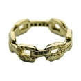 thumbnail image 1 of Chain Link Ring 14k Solid Yellow Gold!!, 1 of 5