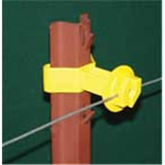 Chain Link U Post Insulator Yellow - SNUG-SU-25