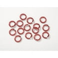 thumbnail image 1 of Chain Maille Aluminum Jump Rings - Ruby Red - 7.25Mm, 1 of 1