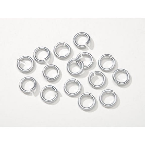 Chain Maille Aluminum Jump Rings - Silver - 7.25Mm