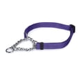 thumbnail image 1 of Chain Martingale Dog Collar Choke Style Safety Control Training Pick Color & Size (Ultra Violet 22" - 34"), 1 of 1