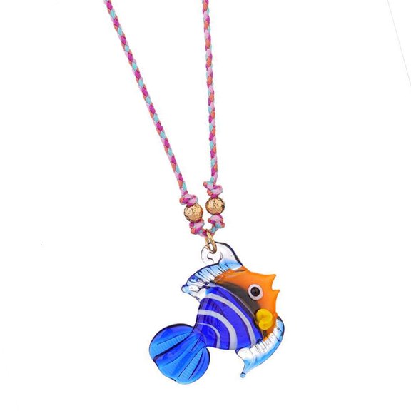 Chain Necklace Unique Fish Necklace Daily Wear Neck Jewelry for Trendy Women