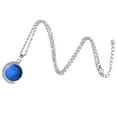 Chain Necklaces for Women Luminous Eight Doublesided Rotating
