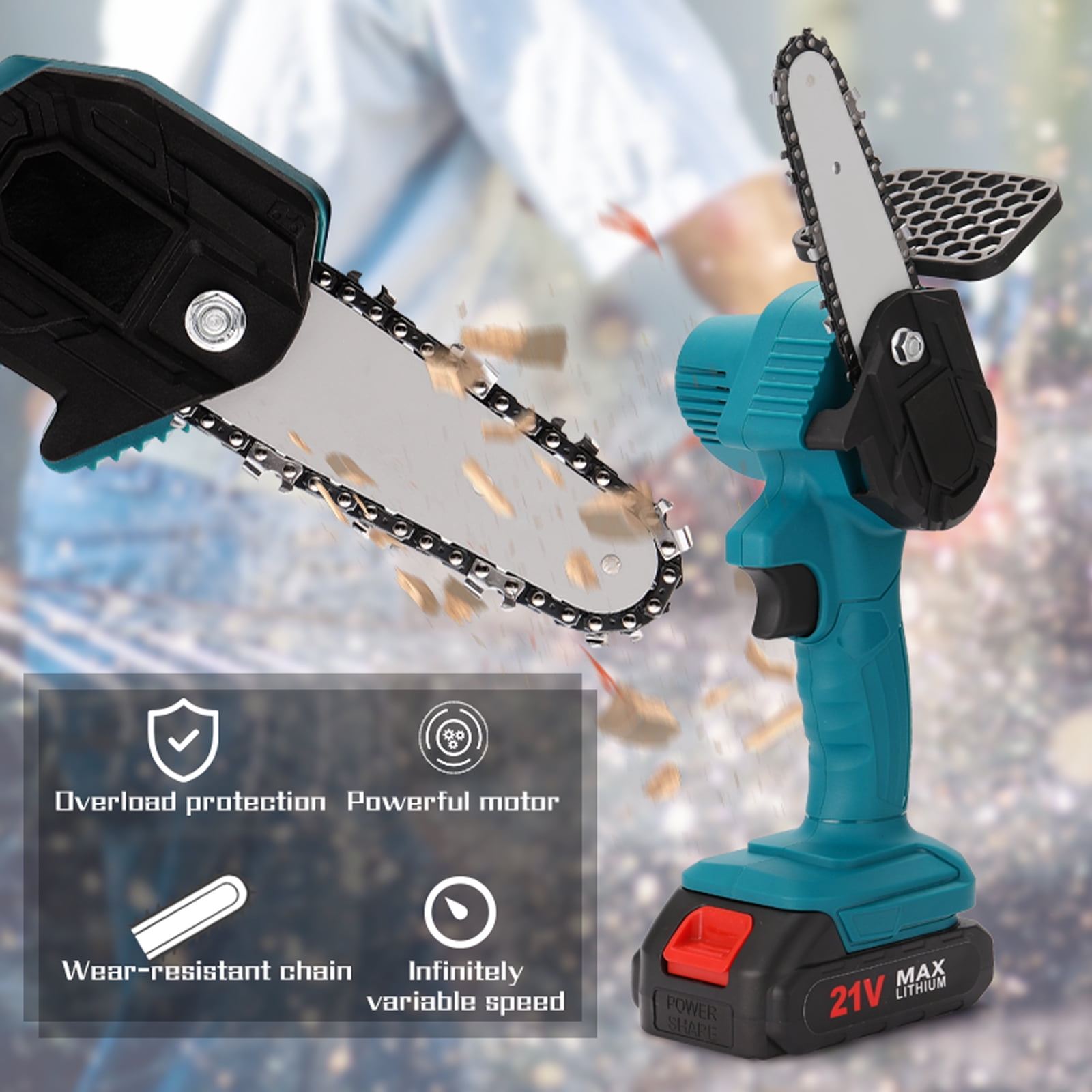 Chain Portable Electric Pruning Saw 550W Handheld Electric Saw For ...