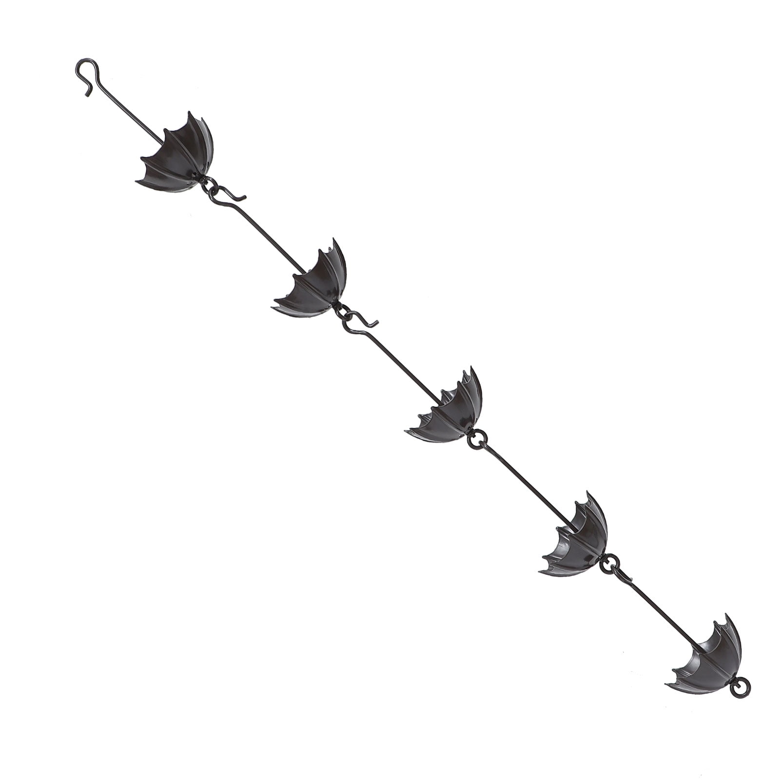 Chain Rain Gutter Diverter Decorative Downspout Spout Rainwater Catcher