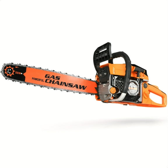 Chain Saw 6220 M Orange 3.0 Horsepower 12000 RPM Two-Stroke Engine with Nylon Rope