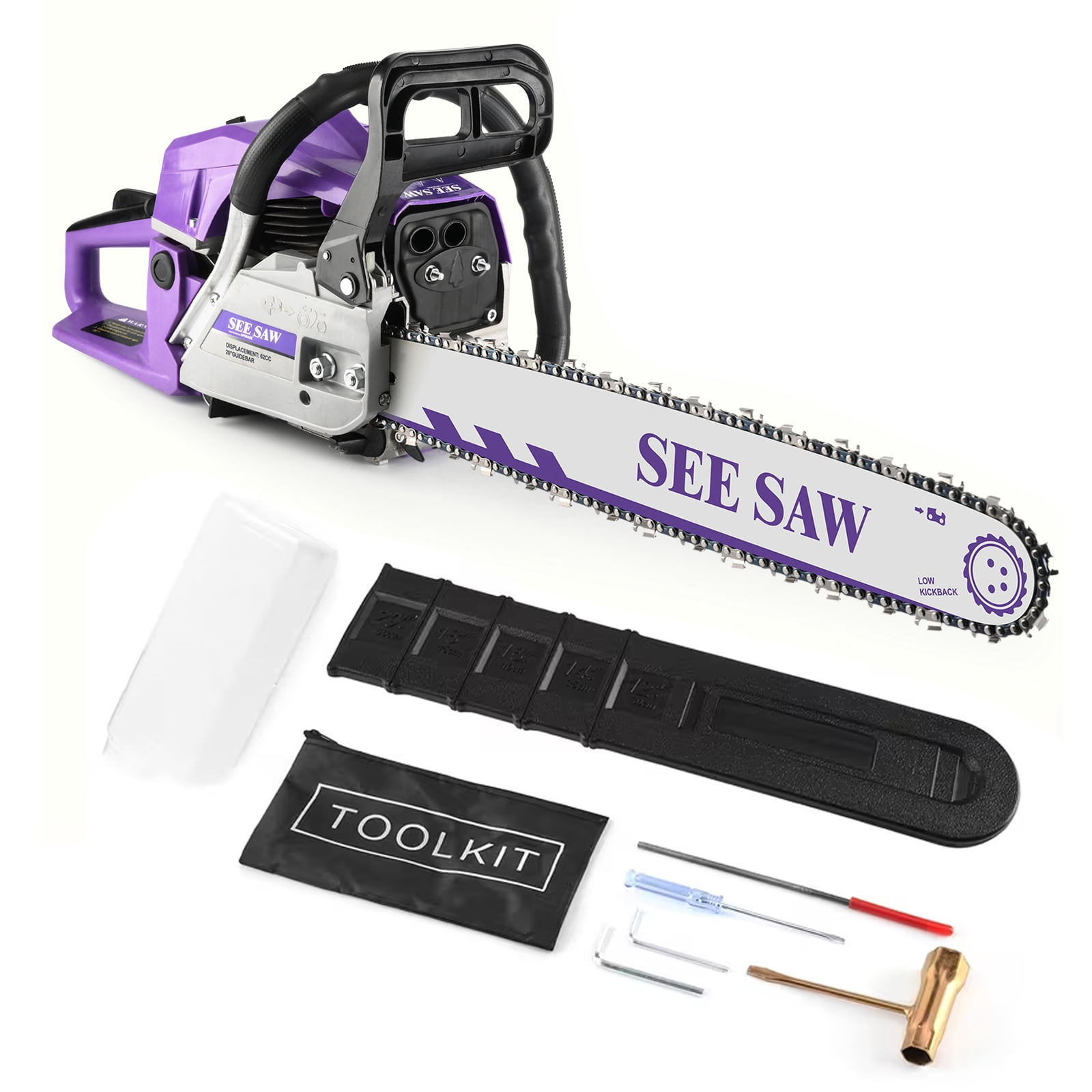 Chain Saw 6220CW Weapon Version Purple 12,000 RPM 3.0 Horsepower