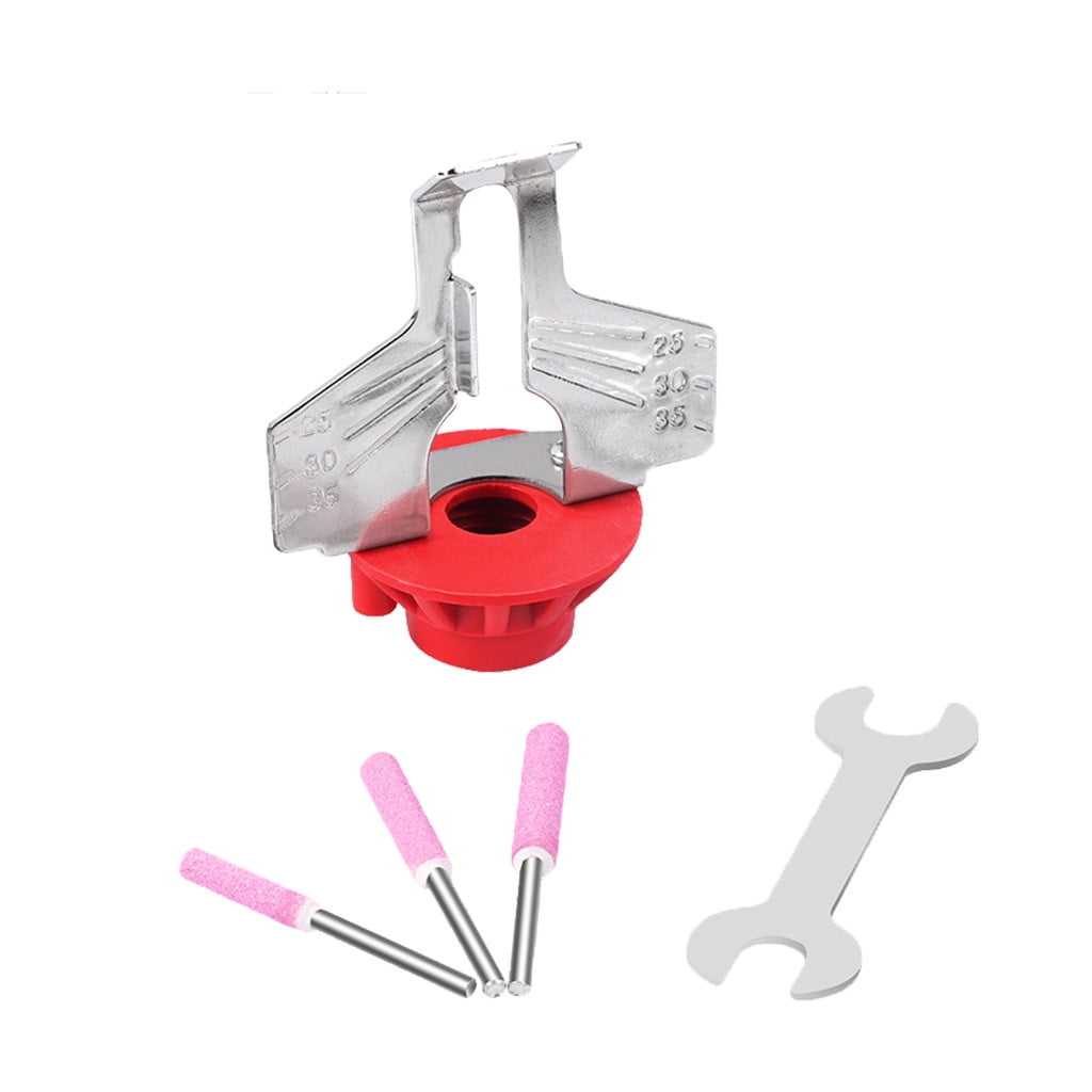 CieKen Chain Saw Sharpening Attachment Sharpener Guide Drill Adapter