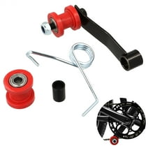 Chain Slider Tensioner Adjuster Roller Guide, Chain Adjuster with Spring for Go Kart 4 Wheeler ATV 110cc 125cc 150cc 200cc 250cc Heavy Duty Part