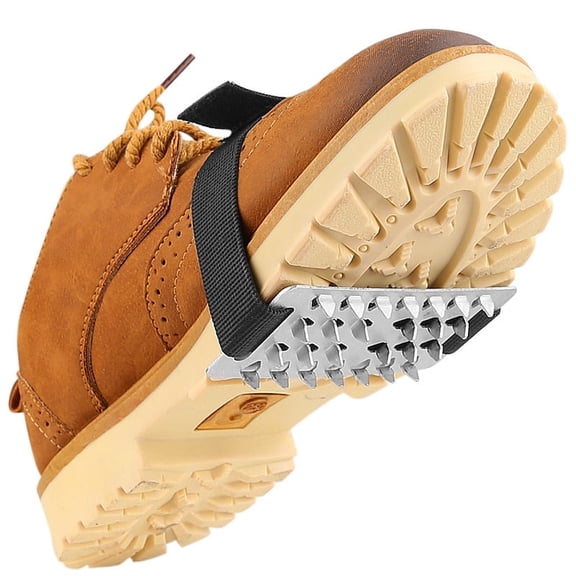 Chain Spikes Shoes, Climbing, Snow, Mountain Climbing, Fishing, Rocks, Anti-Slip, Anti-Fall, Lightweight, Easy to Put On and Take Off, Unisex