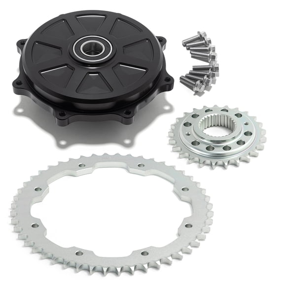 Chain Sprocket Conversion Kit for Harley Touring Road King FLHR Street Glide 2009-UP Electra Glide Standard FLHT 2010-2022 Police FLHTP 10-20 Road Glide FLTRX 2015-2024 Ultra FLTRU 12-20