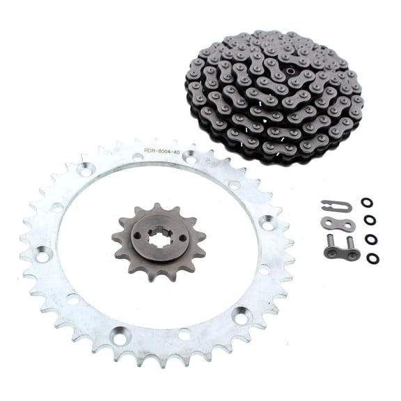 Chain & Sprocket for Yamaha YFS 200 Blaster 1992 - 1995 CZ ATV X Ring 92L 13/40
