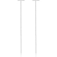 thumbnail image 1 of Chain Threader Earrings Silver Cute Minimalist 75Mm Long Chain Link Dangling Bar Neadle And Thread Pull Through Earrings[Z1], 1 of 2