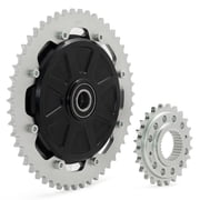 Chain Transmission Sprocket Conversion Kit for Harley Touring Electra Glide Standard FLHT 2010-2022 Freewheeler FLRT Road Glide FLTRX 2015-2023 Road King FLHR 2009-2022 Street Glide FLHX 2009-2023