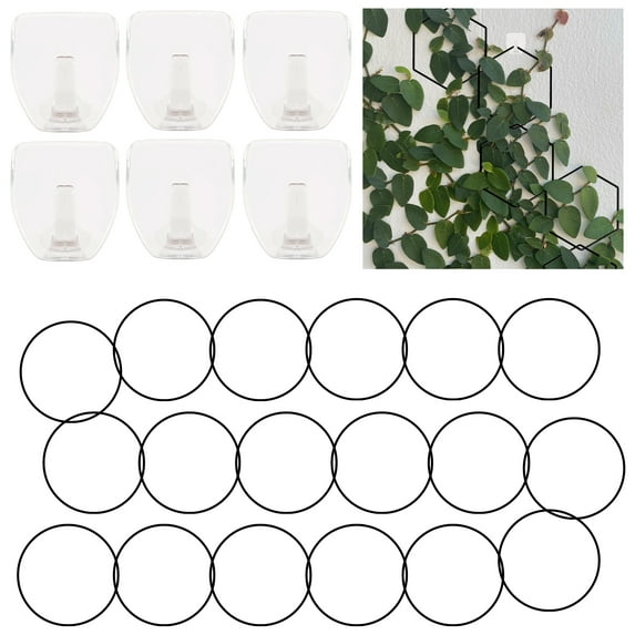 Chain Trellis for Climbing Plants DIY Vine Trellis for Monstera, Pothos, Ivy, and More Garden Wall Trellis and Plant Vine Support -Houseplant Accessories and Plant Gifts