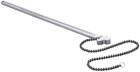 Chain Wrench, 48 inch Chain Pipe Wrench, 13.4 inch Diameter Capacity ...