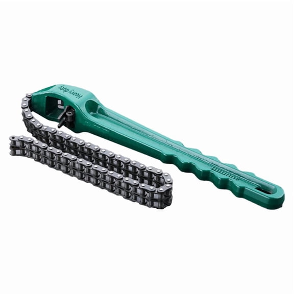 Chain Wrench Tool Adjustable Oil Filter Puller Strap Universal Ergonomic Handle Grip Spanner B