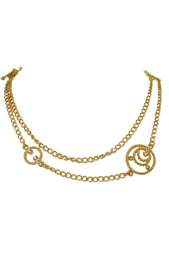 Chain with toggle bolt clasp