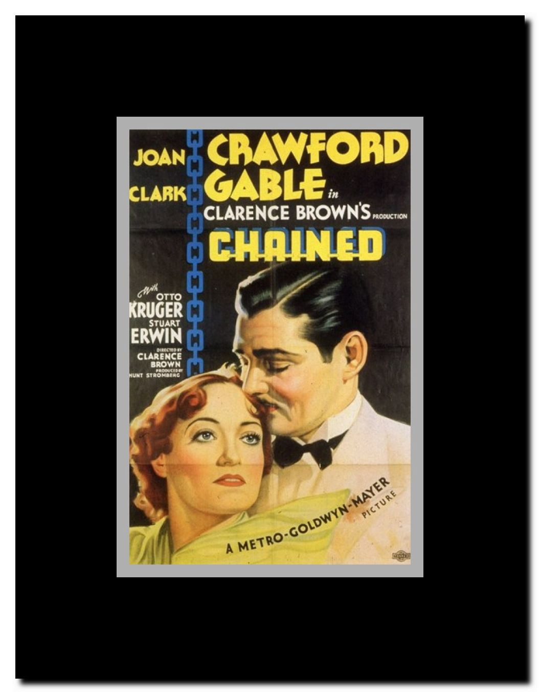 Chained Framed Movie Poster