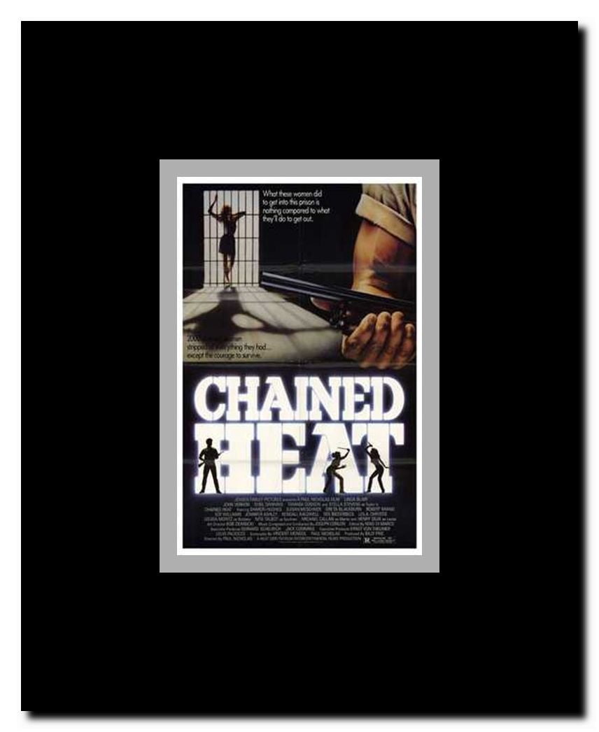 Chained Heat Framed Movie Poster