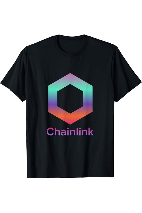 Chainlink LINK Cryptocurrency Logo Image T-Shirt