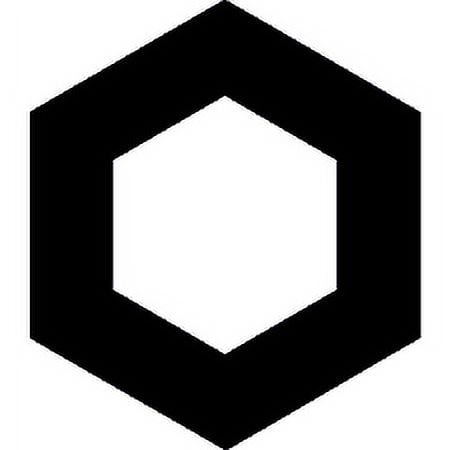 Chainlink (LINK) Logo Vinyl Decal - 6 Inch Black
