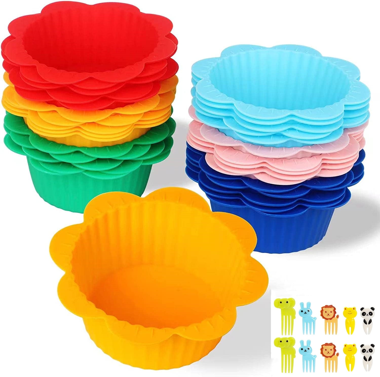 https://i5.walmartimages.com/seo/Chainplus-18-Pcs-Silicone-Cupcake-Liners-Lunch-Box-Dividers-Accessories-Reusable-Muffin-Non-Stick-Cup-Cake-Molds-10pcs-Food-Picks-Set-Kids_8d3e36f8-25b3-4a03-93dd-1125346c9f5e.2fcf8f443c958e7b4c17f247924c00f5.jpeg