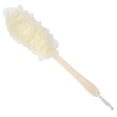 thumbnail image 1 of Chainplus Loofah Back Scrubber for Shower,Long Handle Bath Body Brush Soft Nylon Mesh Loofah Sponge On a Stick for Men Women,Exfoliating Scrub Cleaning Luffa for Elderly (White), 1 of 6