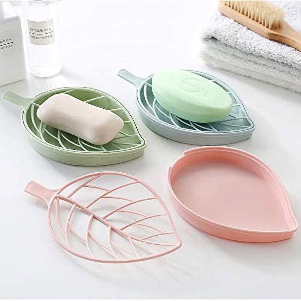  3 Pack Soap Dishes for Bar Soap,Kitchen Soap