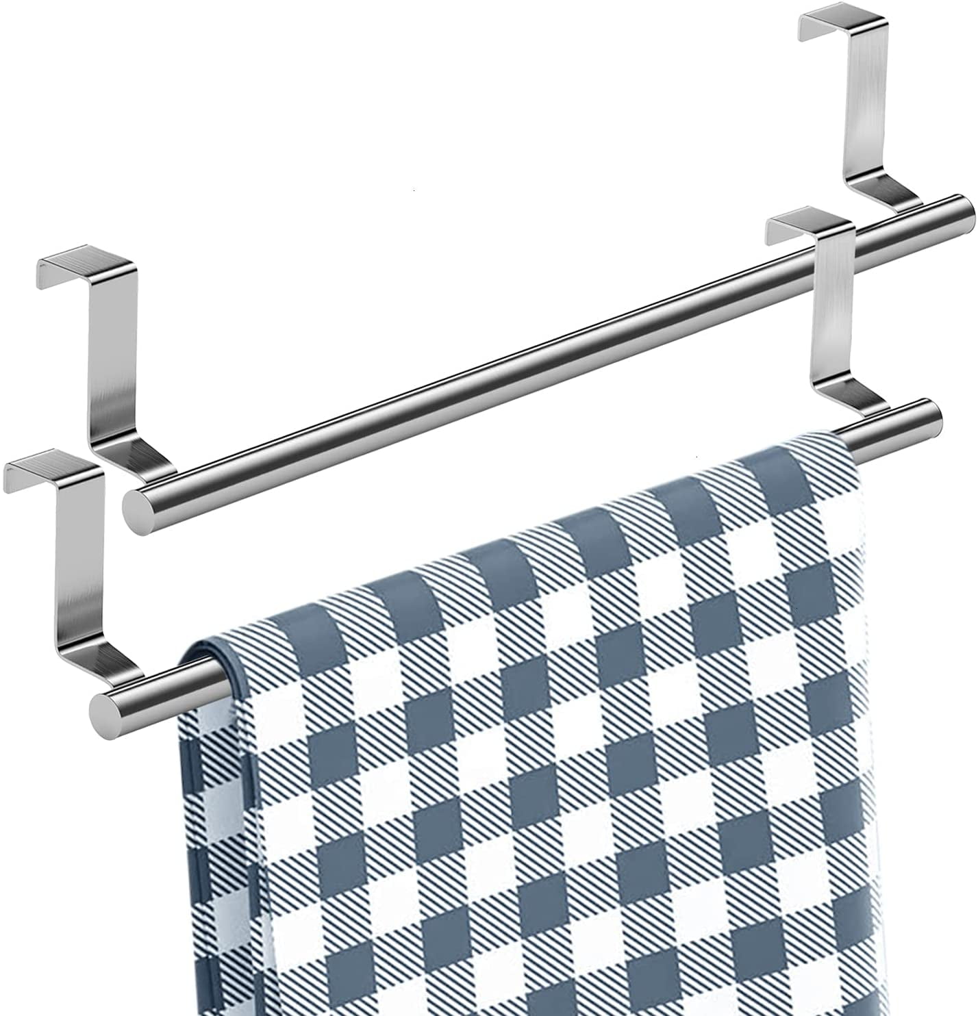 Chainplus Towel Rack Over Cabinet Towel Bar Hanging Holder Stainless ...